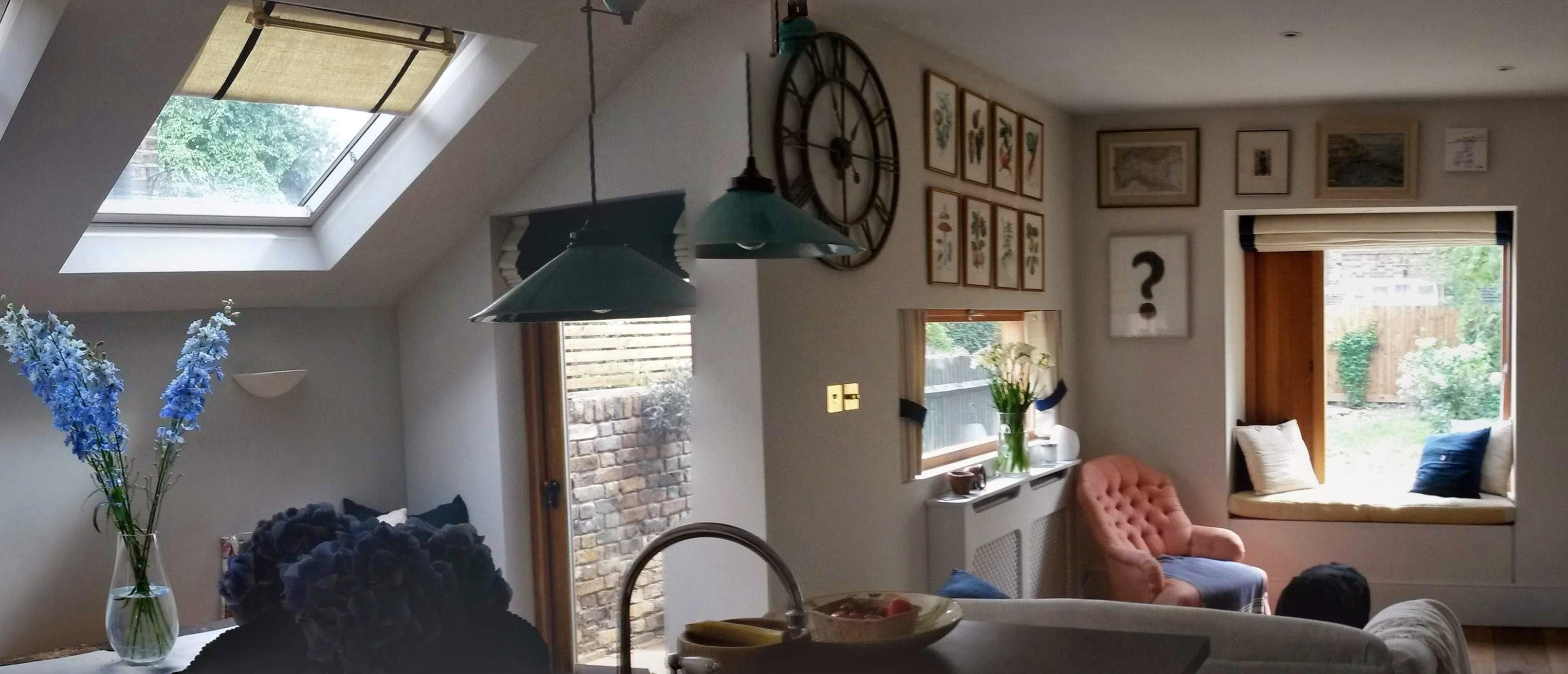 open-plan Kitchen